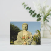 Grote Boeddha in Lahaina Jodo Mission Briefkaart (Staand voorkant)