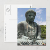 grote boeddha kamakura briefkaart (Voorkant / Achterkant)