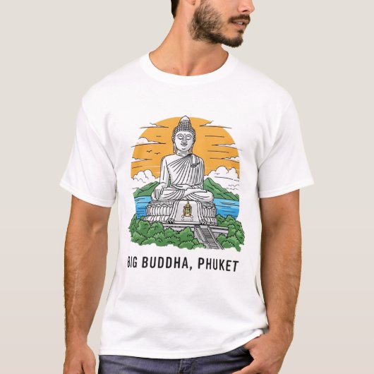 Grote Boeddha, Phuket T-shirt (Voorkant)