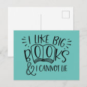 Grote boeken  briefkaart (Voorkant / Achterkant)