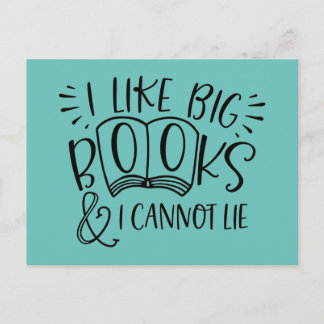 Grote boeken briefkaart