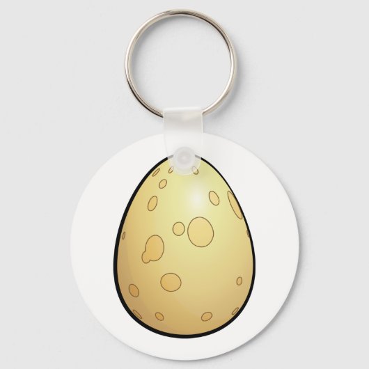 Grote Boerderij Eieren Sleutelhanger (Voorkant)