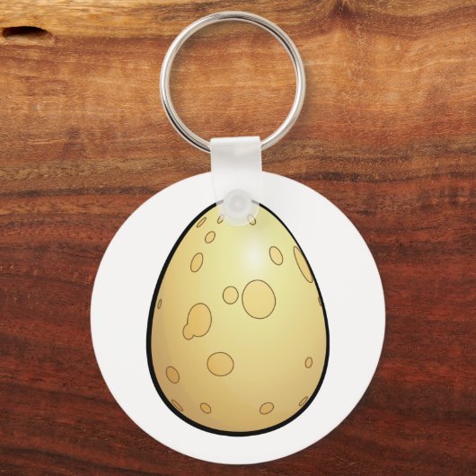 Grote Boerderij Eieren Sleutelhanger (Voorkant)
