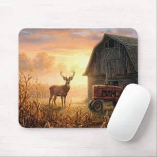 Grote Bok in Country Sunrise Muismat