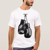 grote bokshandschoenen t-shirt (Voorkant)