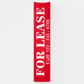 GROTE BOLD TE HUUR BANNER Vastgoed Bord (Verticaal)