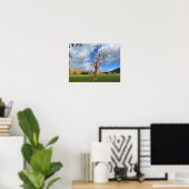 Grote bomen groeien uit kleine eikels. poster (Thuiskantoor)