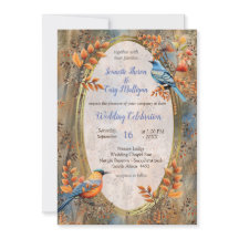 Grote bomen, Herfstbladeren & Blauwvogels.