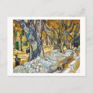 Grote bomen van het type Vincent Van Gogh Briefkaart