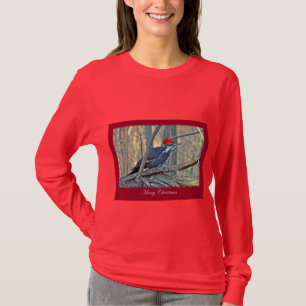 Grote Bonte Specht Kerst Items T-shirt