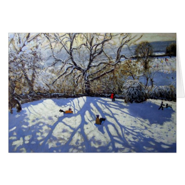 Grote boom en tobogganers Youlgreave (Voorkant Horizontaal)