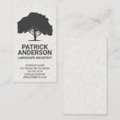 Grote boom | Gardener Visitekaartje (Voorkant / Achterkant)