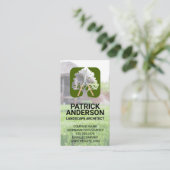 Grote boom | Hedge Clipper | Landschapsontwerp Visitekaartje (Staand voorkant)