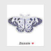 Grote boom nimf vlinder sticker (Vel)