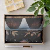 Grote Bos Beer Bloemen Decoupage Tissuepapier (Geschenk)