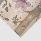 Grote Bos Bloemen & Possum Decoupage Tissuepapier