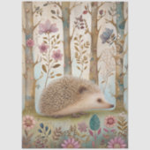 Grote Bos Bloemen & Possum Decoupage Tissuepapier (Voorkant)
