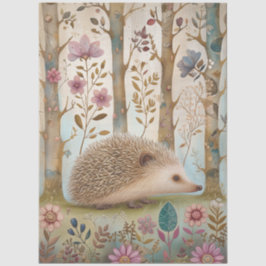 Grote Bos Bloemen & Possum Decoupage Tissuepapier