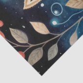 Grote Bos Vos & Bloemen Decoupage Tissuepapier (Detail)