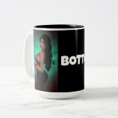 GROTE BOTTOM BEAUTY COFFEE MUGS & BEER STEINS TWEEKLEURIGE KOFFIEMOK (Voorkant links)