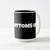 GROTE BOTTOM BEAUTY COFFEE MUGS & BEER STEINS TWEEKLEURIGE KOFFIEMOK (Voorkant rechts)