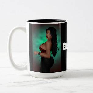 GROTE BOTTOM BEAUTY COFFEE MUGS & BEER STEINS TWEEKLEURIGE KOFFIEMOK