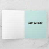 GROTE BOTTOM BEAUTY HAPPY BIRTHDAY BIG KAART (Binnen)