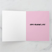 GROTE BOTTOM BEAUTY HAPPY VALENTINE'S DAY BIG KAAR BEDANKKAART (Binnen)