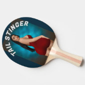 GROTE BOTTOM BEAUTY TAIL STINGER PINGT PONG PADDLE TAFELTENNISBATJE (Zijkant)