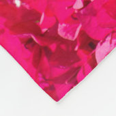 Grote Bougainvillea Fleece Deken (Hoek)