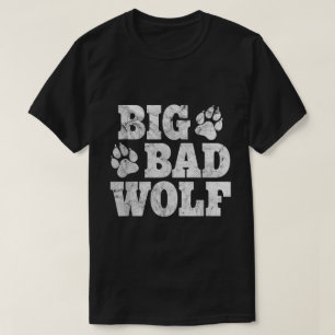Grote Boze Wolf Kostuum Grappige Halloween T-shirt