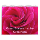 Grote bozen Inspire Groeheid Calendars, aangepast Kalender (Hoes)