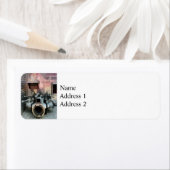 Grote Brandslang Nozzle Etiket (Insitu)