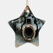 Grote brandslangkop keramisch ornament (Rechts)