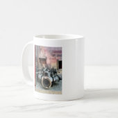 Grote brandslangkop koffiemok (Voorkant links)