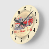 Grote brandweerklok ronde klok (Hoek)