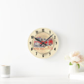 Grote brandweerklok ronde klok (Huis)