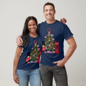 Grote Britse kerstboom Euro Brits Europa T-shirt (Unisex)