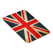 Grote Britse vlag in Grunge Magneet (Rechterzijde)