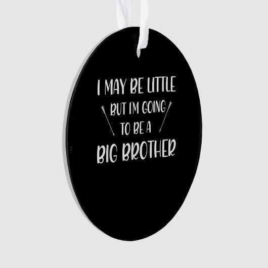 Grote broeder van de aankondiging van de grootheid ornament (voorkant)