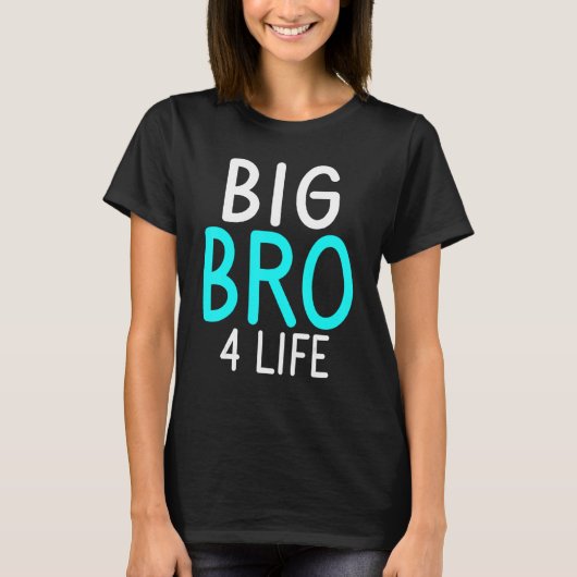 Grote Broer 4 Leven Grote Broer T-shirt (Voorkant)
