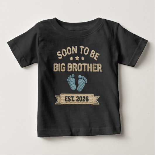 grote broer aankondiging kleding 2026 (Voorkant)
