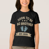 grote broer aankondiging kleding 2026 Tri-Blend shirt (Voorkant)