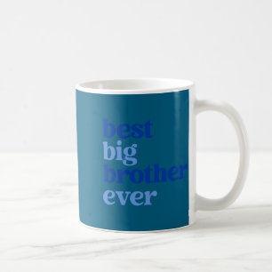 Grote Broer Altijd Grijs Met Blauwe Tekst Jongens Koffiemok