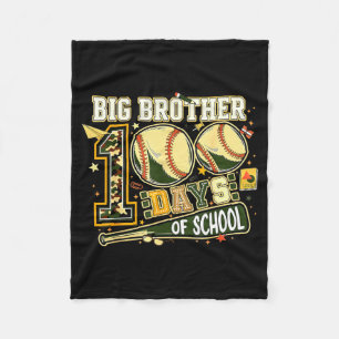Grote Broer Baby Broer Jongen Zwangerschap 100 Dag Fleece Deken