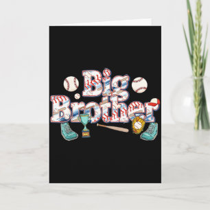Grote Broer Baby Broer Jongen Zwangerschap Zwanger Kaart