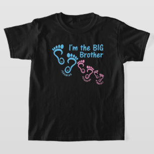 Grote Broer BGG voetafdrukken T-shirt