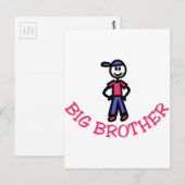 Grote Broer Briefkaart (Voorkant / Achterkant)