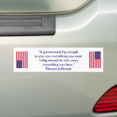 Grote Broer Bumpersticker (Op auto)