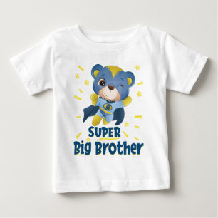 Grote Broer - Cartoon Superheld Blauwe Beer